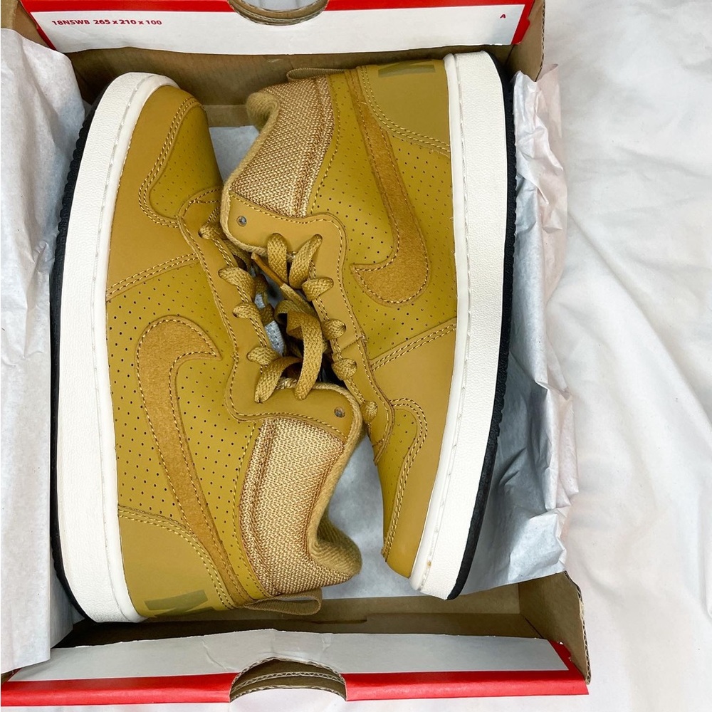 Nike Court Borough Mid 2 GS “Wheat” (Youth 4.5Y)